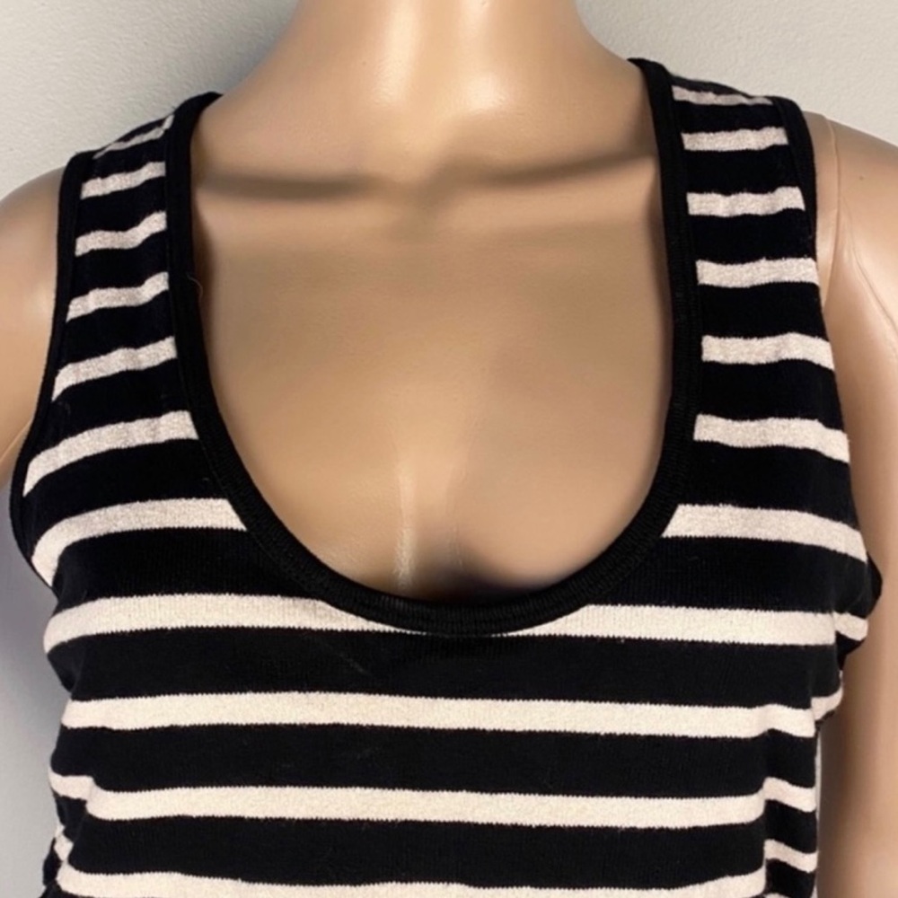 NEW DEREK LAM 10 CROSBY STRIPED MINI DRESS - Picture 4 of 10